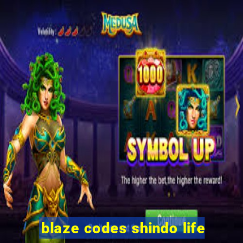 blaze codes shindo life